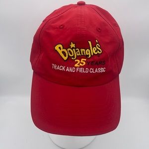 BOJANGLES 25 Years Track and Field Classic CORE 365 Red Cap Hat